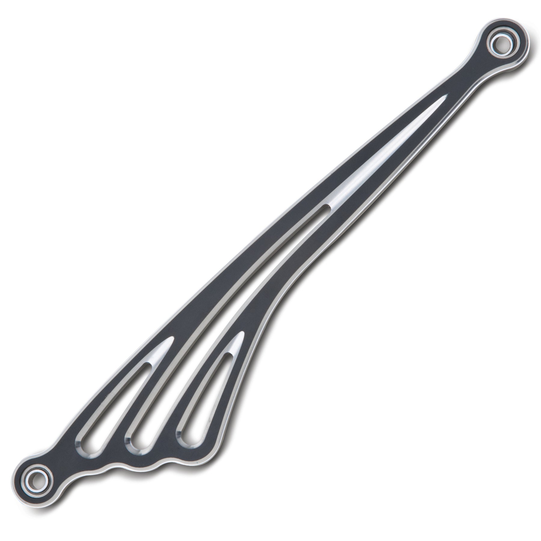 Arlen Ness Deep Cut Flat Shifter Rod Black