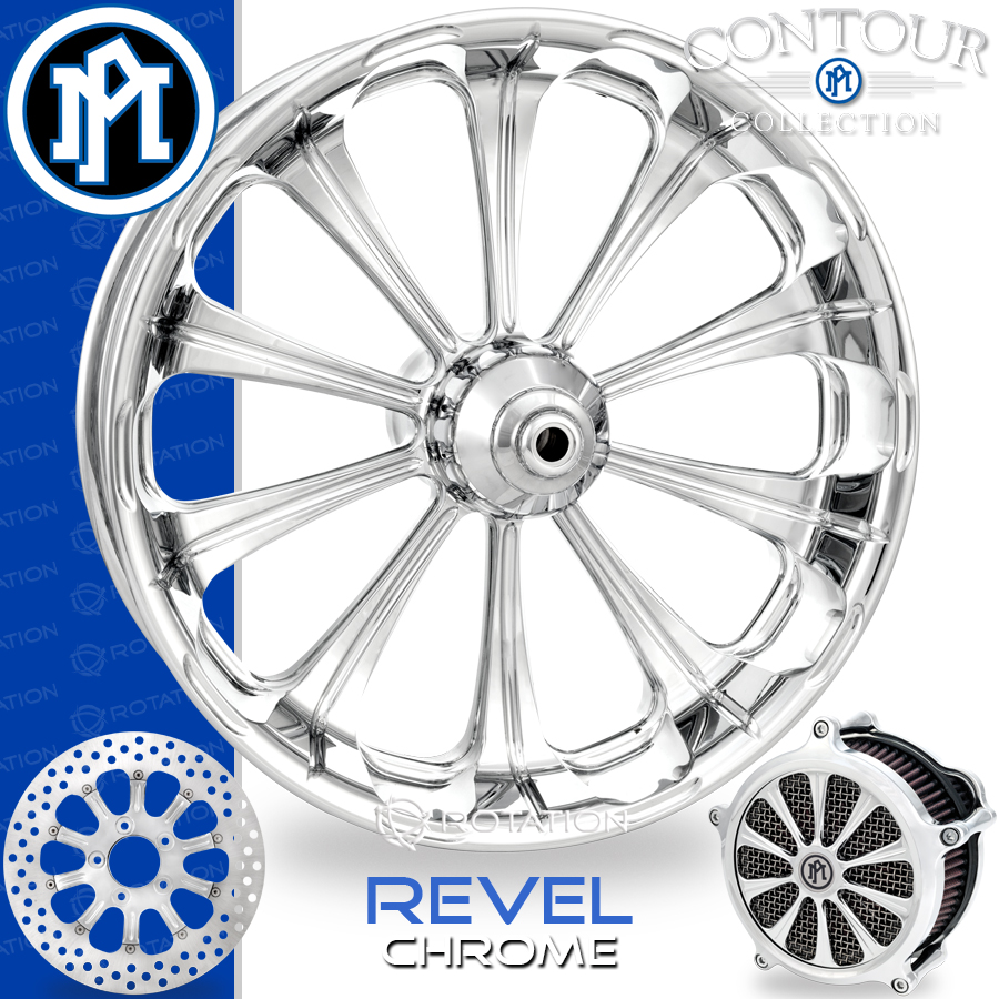 Performance Machine Revel Contour Chrome Wheel PM