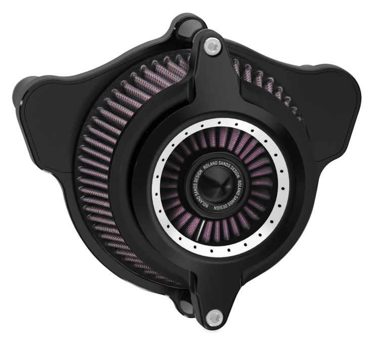 Roland Sands Design Blunt Power Air Cleaner Contrast Cut 93-07 FL HOT DEAL!