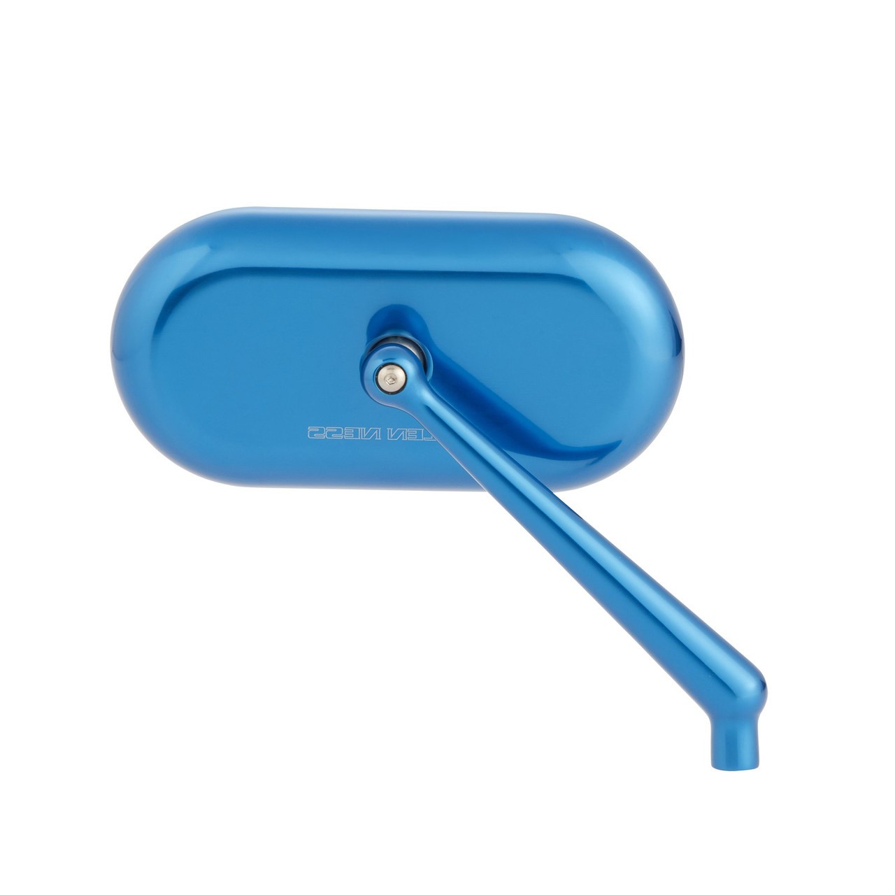 Arlen Ness Oval Rightside Mirror Blue HOT DEAL!