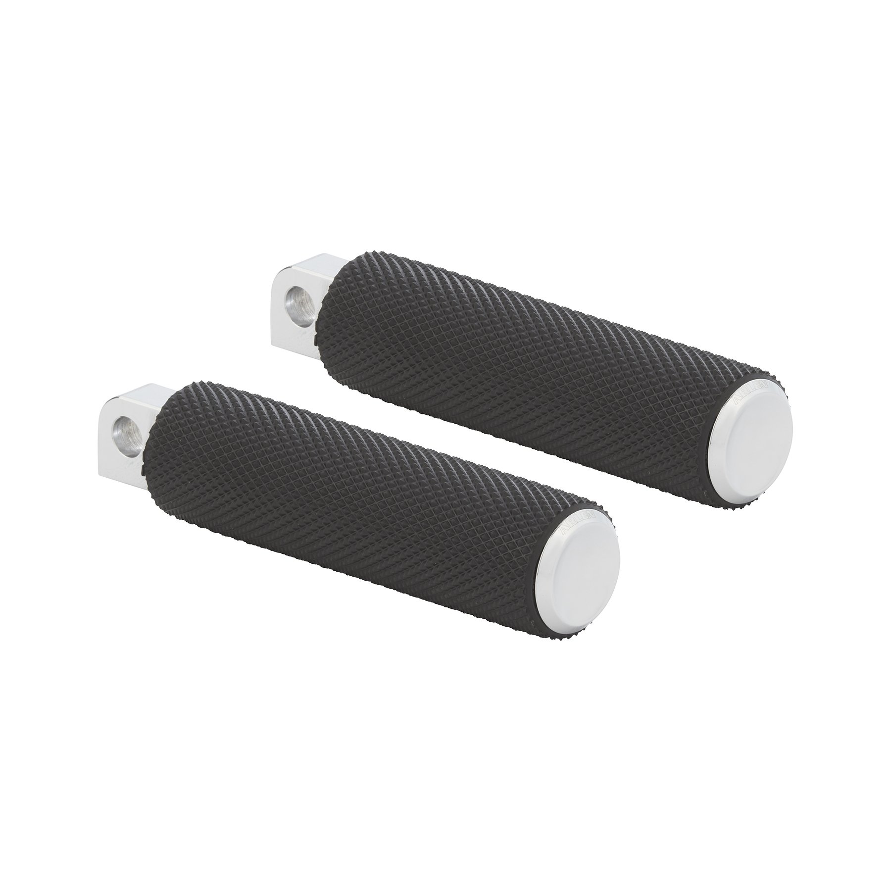 Arlen Ness Knurled Fusion Footpegs Chrome