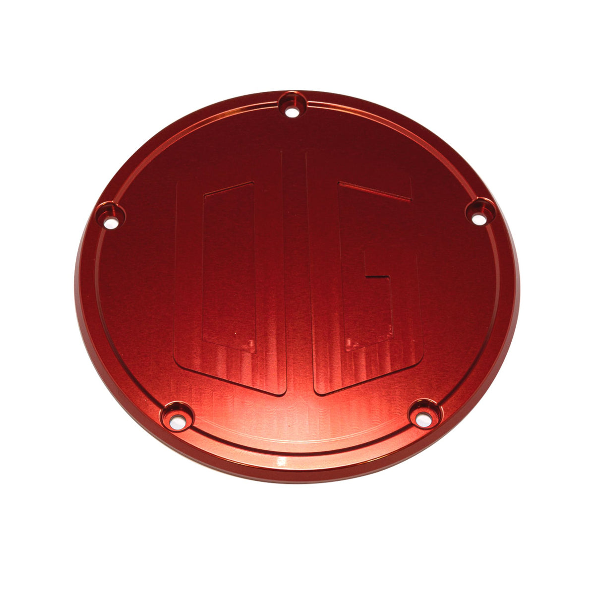 Original Garage Moto Twin Cam Derby Cover Red