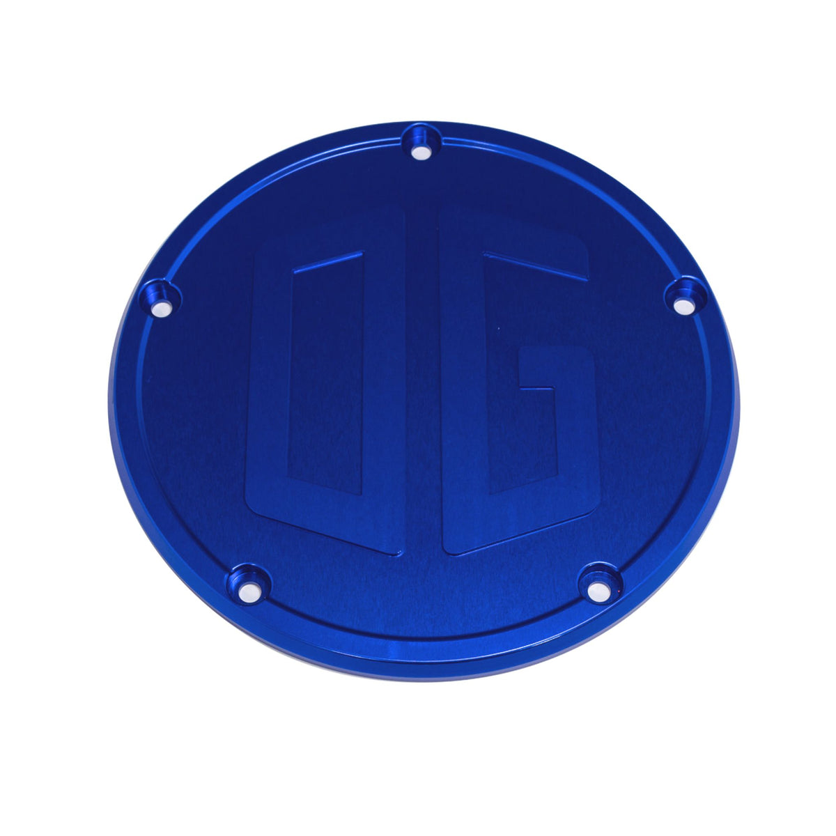Original Garage Moto Twin Cam Derby Cover Blue