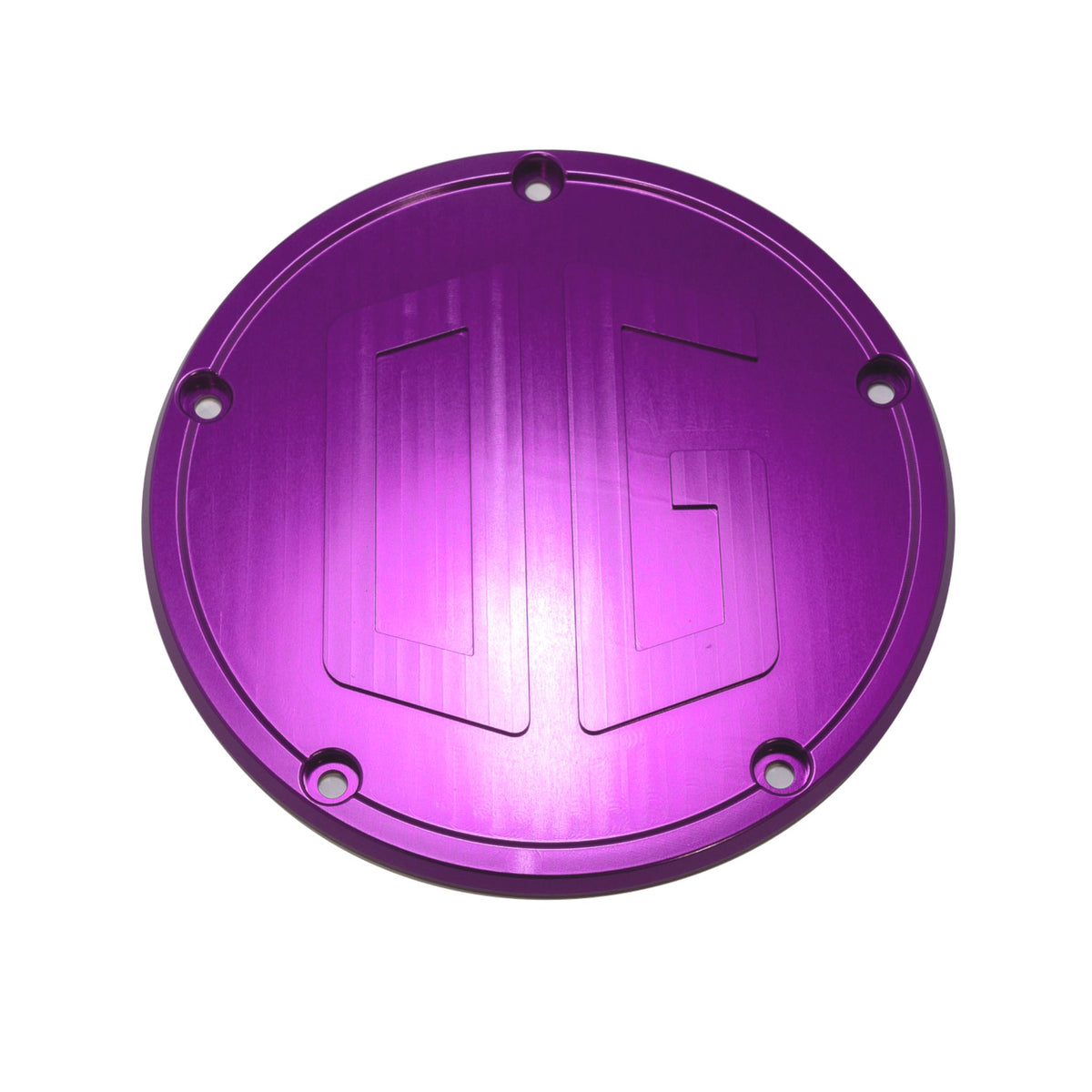 Original Garage Moto Twin Cam Derby Cover Purple