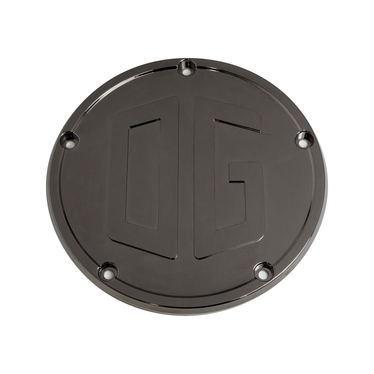 Original Garage Moto Twin Cam Derby Cover Black Chrome