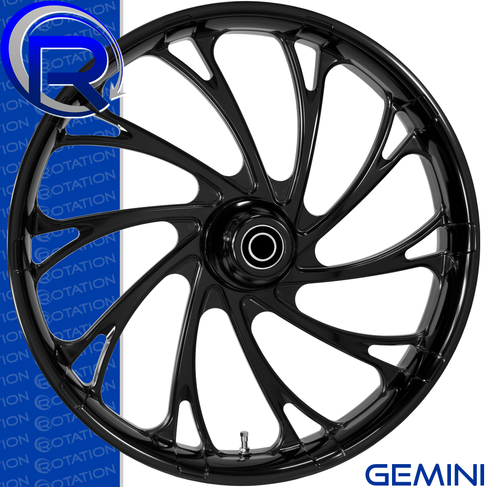 Rotation Gemini Gloss Black Touring Wheel