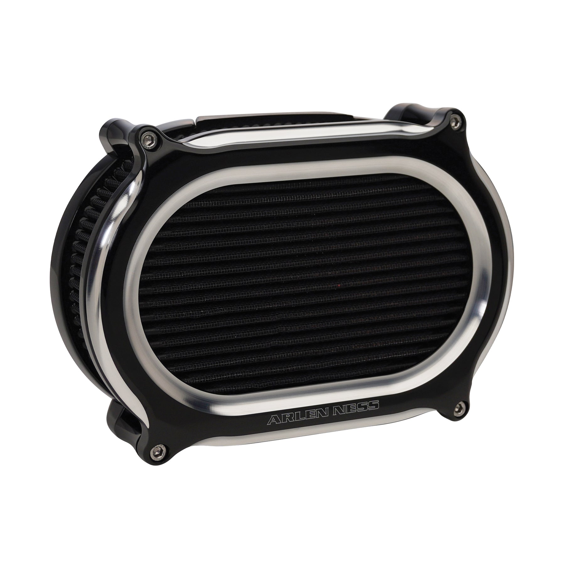 Arlen Ness Oval Stage 2 M8 Air Cleaner Contrast Harley