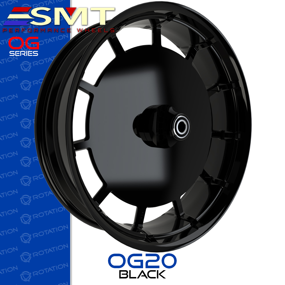 SMT Machining OG19 Gloss Black Custom Wheel