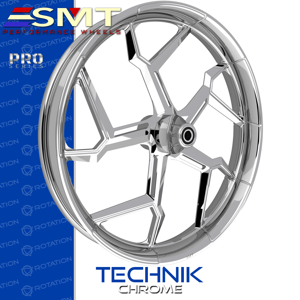 SMT Machining Technik Chrome Custom Wheel