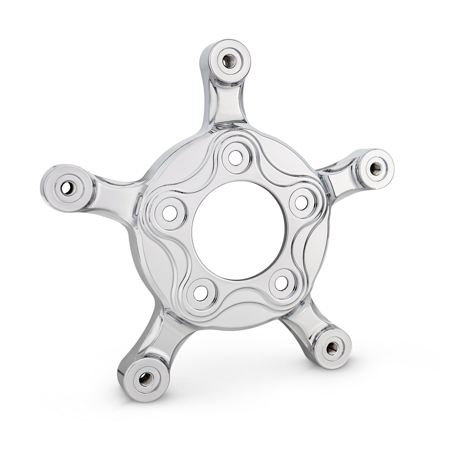 Arlen Ness 2024+ FLT Universal Brake Rotor Adapter Chrome