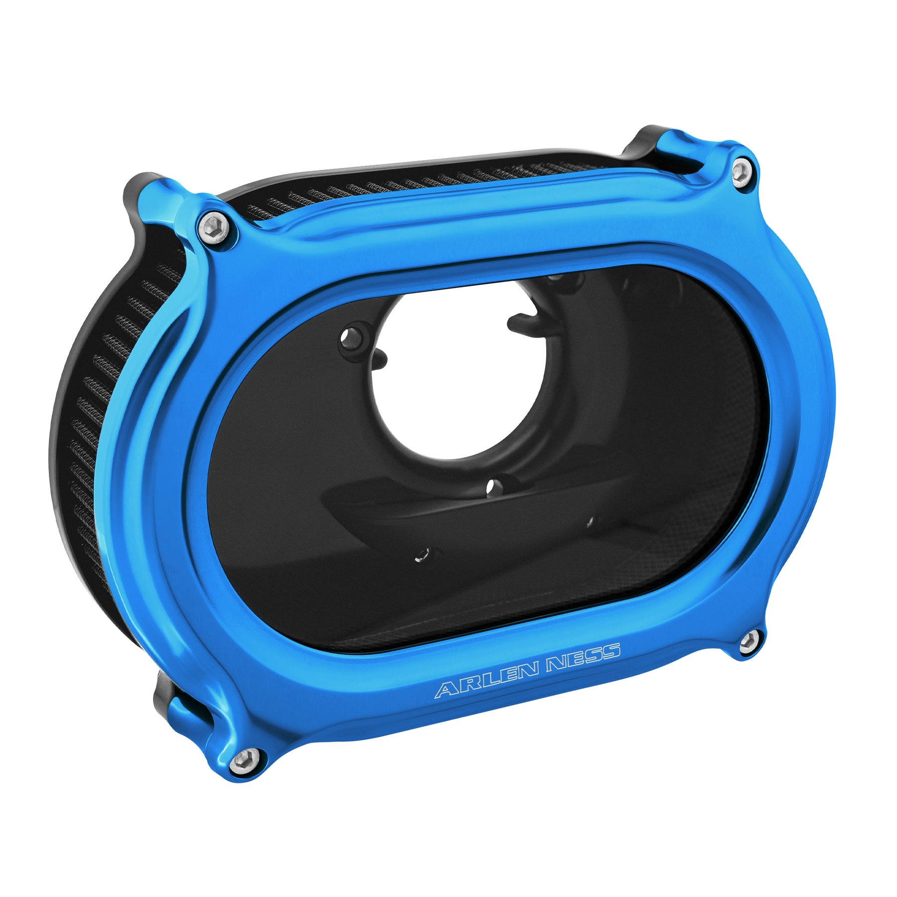 Arlen Ness Method Oval Air Cleaner Blue