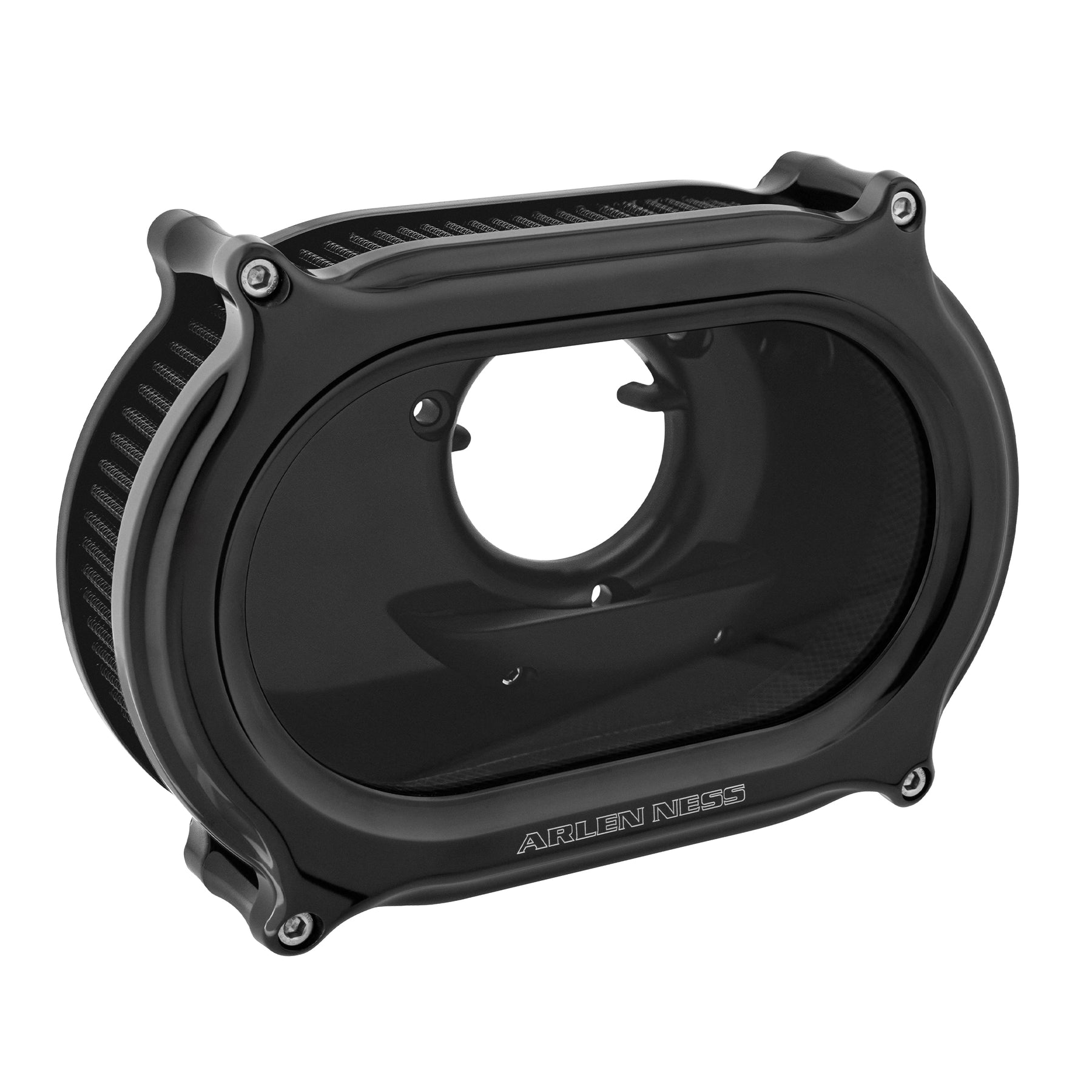 Arlen Ness Method Oval Air Cleaner All Black