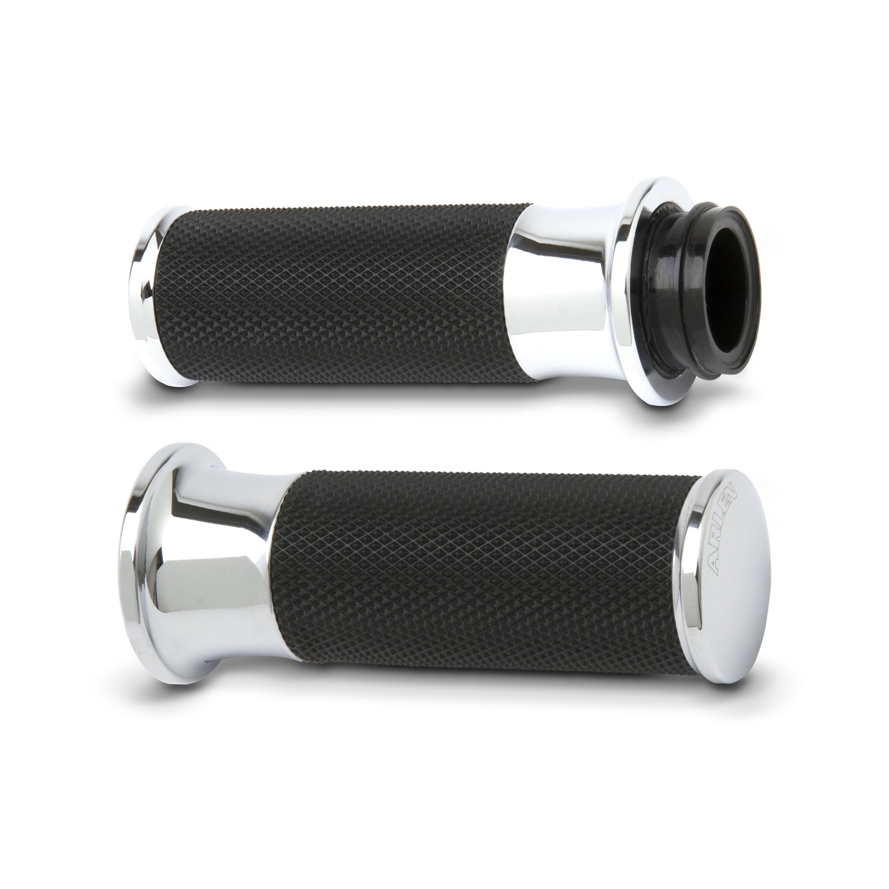 Arlen Ness Smooth Fusion Grips Chrome