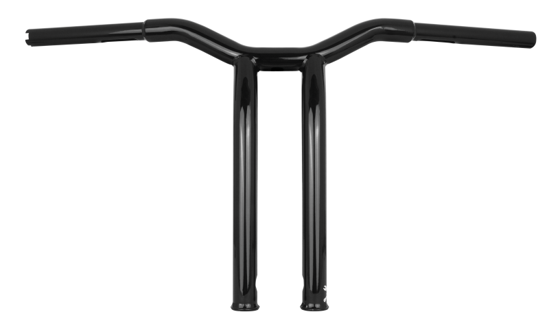 Burly Brand Dominator Raked Bar 14in - Gloss Black