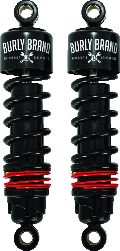 Burly Brand FLH Slammer Shocks - Black