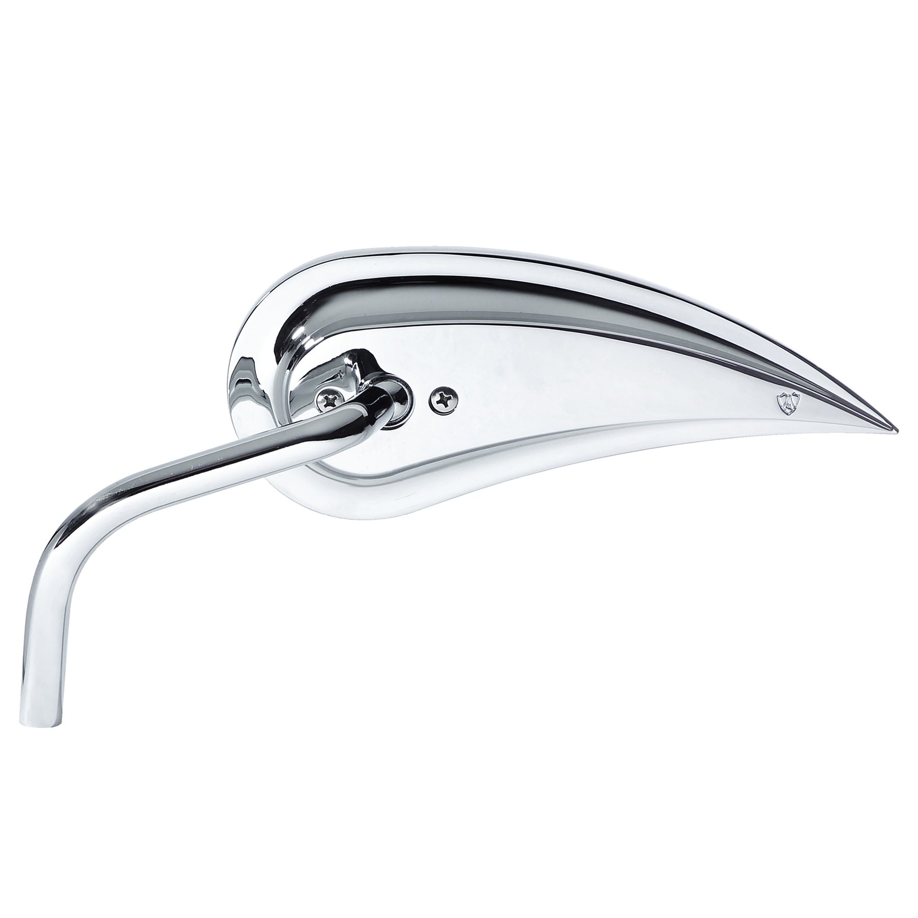 鏡 rad vintage Arlen Ness Rad III Mirror Chrome - Steel Harley | rotationwheels.com