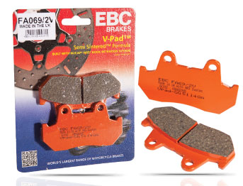 EBC V-Pads Semi-Sintered Touring Brake Pads
