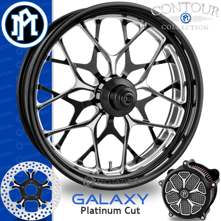 Performance Machine Galaxy Platinum Cut Wheel PM