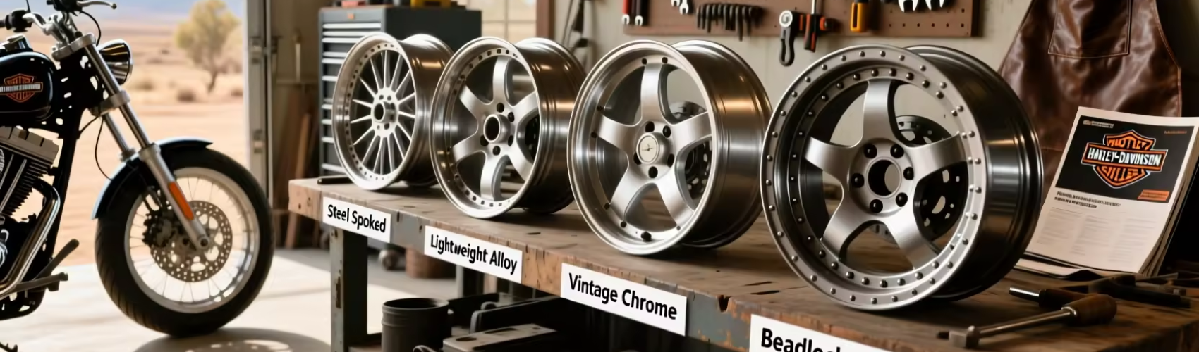 How to Choose the Right Harley Wheels for Your Motorcycle
