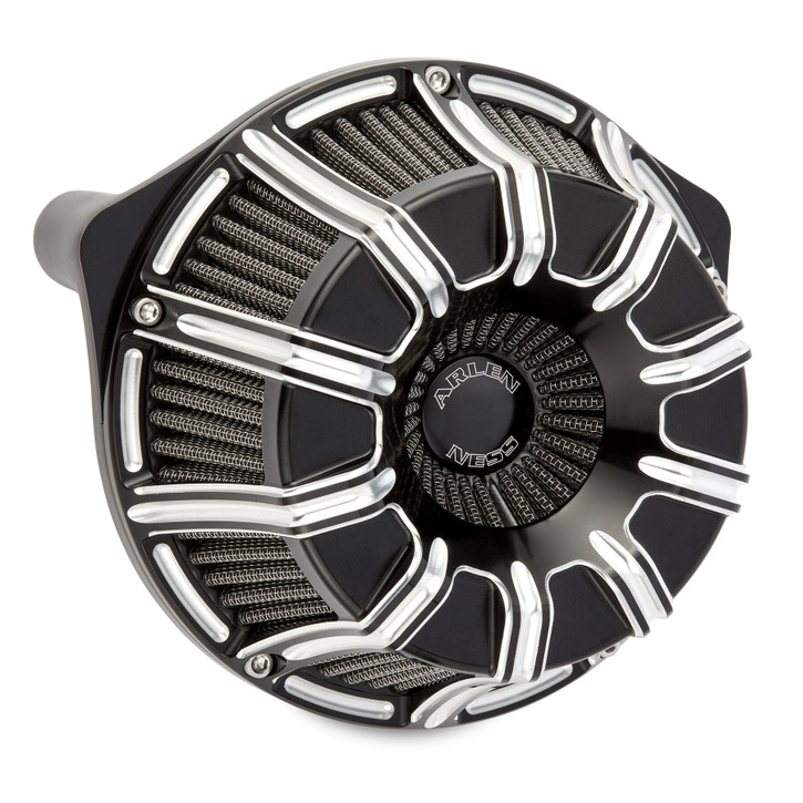 Arlen Ness 10 Gauge Inverted Air Cleaner Contrast Harley