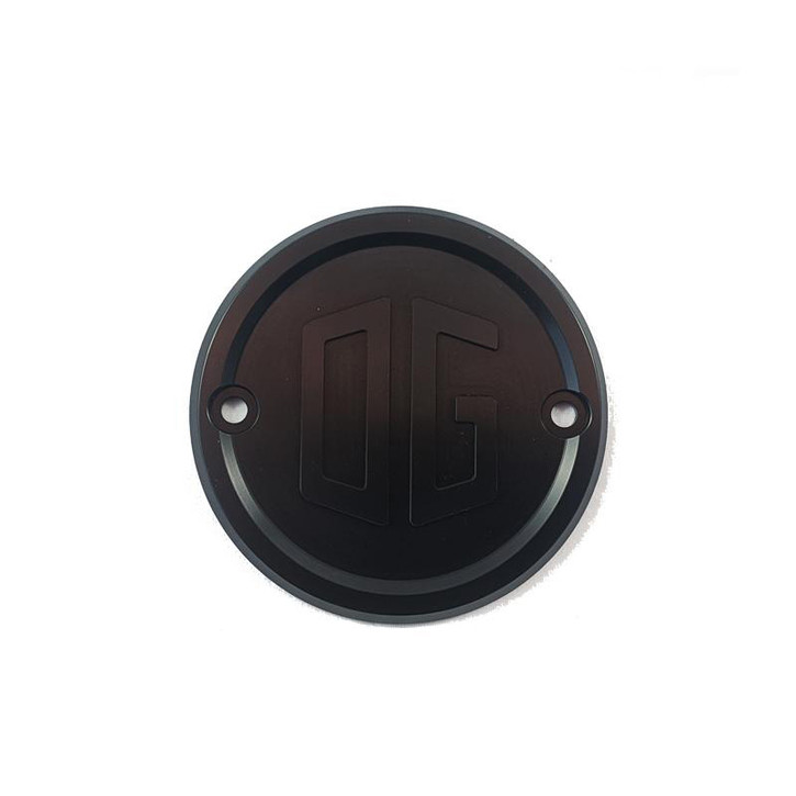 Original Garage Moto Evo & Sportster Points Cover Black