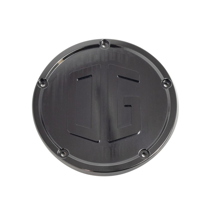 Original Garage OG Moto M8 Derby Cover Black | rotationwheels.com