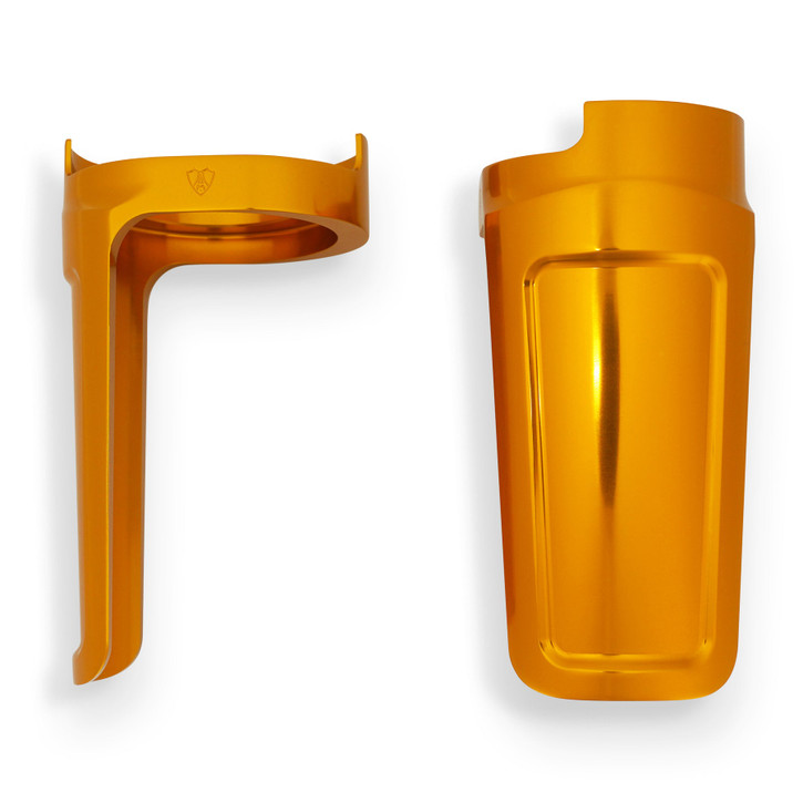Arlen Ness Method Bagger Fork Guards Gold