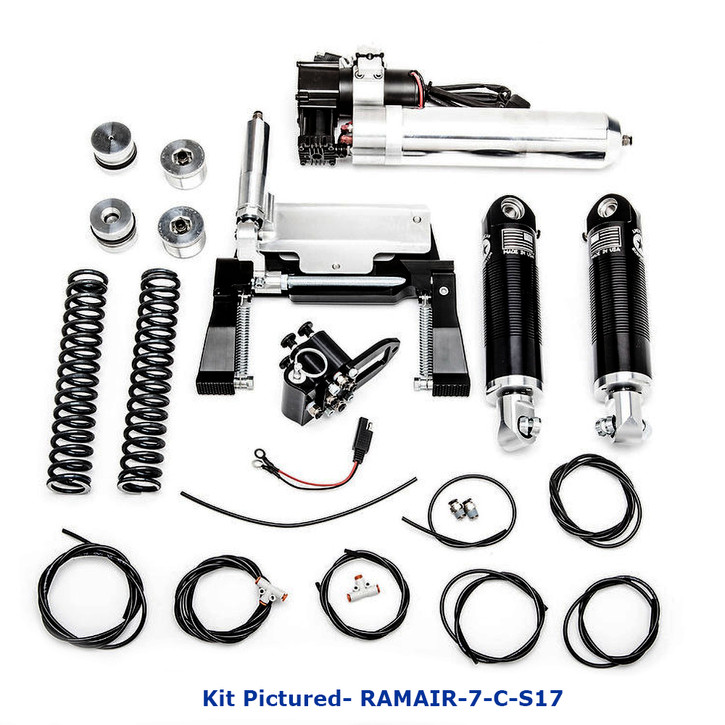 American Suspension Harley Ram Air Ride Kit & Centerstand ...
