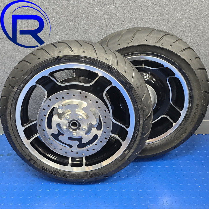 Harley Street Glide Road Glide Take Off Wheels Tires Package ...