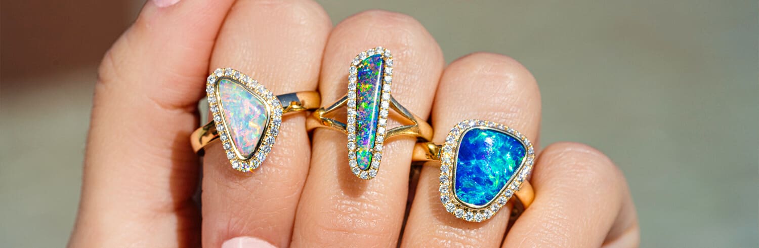 FINE OPAL JEWELLERY