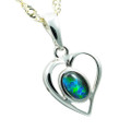VOLCANIC FLASH STERLING SILVER AUSTRALIAN OPAL JEWELLERY SET
