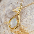 SOPHIE 18KT GOLD AUSTRALIAN SOLID OPAL JEWELRY SET
