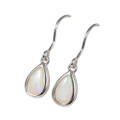 SUN KISS STERLING SILVER WHITE OPAL JEWELRY SET