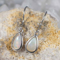 * A CLOUD BLAST STERLING SILVER AUSTRALIAN OPAL JEWELRY SET