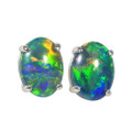* OPAL SEDUCTION STERLING SILVER AUSTRALIAN OPAL JEWELRY SET