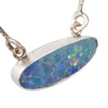 * HOLIDAY ROYALE STERLING SILVER OPAL JEWELLERY SET
