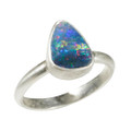 TAMARA STERLING SILVER AUSTRALIAN OPAL RING