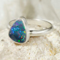 TAMARA STERLING SILVER AUSTRALIAN OPAL RING