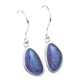THALASSA STERLING SILVER AUSTRALIAN OPAL DROP EARRINGS THALASSA STERLING SILVER AUSTRALIAN OPAL DROP EARRINGS