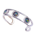 * 1 GLITZ & GLAM SILVER OPAL RING