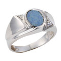 MOOD DROPS STERLING SILVER AUSTRALIAN OPAL RING