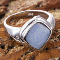 SHOOTING STAR  STERLING SILVER AUSTRALIAN OPAL RING