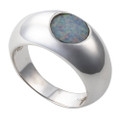 SUNFLOW STERLING SILVER AUSTRALIAN OPAL RING