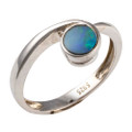 FAIRYTAIL BLAST STERLING SILVER AUSTRALIAN OPAL RING