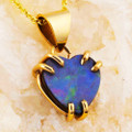 *1 AURORA ESSENCE 14KT ROSE GOLD FILLED AUSTRALIAN OPAL NECKLACE