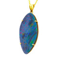 MARIGOLD MEADOWS 14KT YELLOW GOLD AUSTRALIAN OPAL NECKLACE