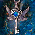 DOORWAY TO HEAVEN COLLECTION RAINBOW OPAL NECKLACE (2) DOORWAY TO HEAVEN COLLECTION RAINBOW OPAL NECKLACE (2)