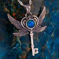 DOORWAY TO HEAVEN COLLECTION UNISEX OPAL NECKLACE (5)