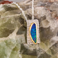 Canopy Kaskade Sterling Silver Opal Pendant Canopy Kaskade Sterling Silver Opal Pendant
