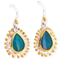 Sunrise Symphony Sterling Silver Couture Opal Earrings